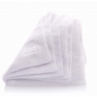 Work Stuff Gentleman Basic White 5 Pack sada utierok z mikrovlákna